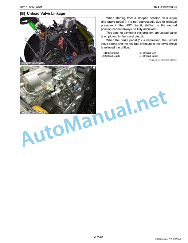 Kubota RTV-X1100C Utility Vehicle Workshop Manual PDF EN 3 Kubota RTV-X1100C Utility Vehicle Workshop Manual PDF EN-3