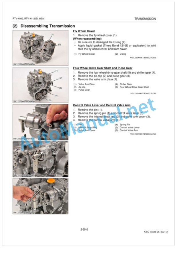 Kubota RTV-X900, RTV-X1120D Utility Vehicle Workshop Manual PDF 4 Kubota RTV-X900, RTV-X1120D Utility Vehicle Workshop Manual PDF-4