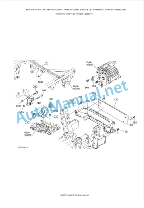 Kubota RTV-X900TWEU Parts Manual PDF BKIDK5085 4 Kubota RTV-X900TWEU Parts Manual PDF BKIDK5085-4