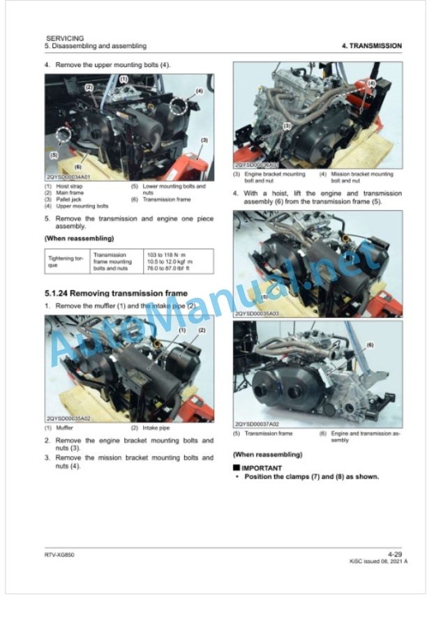 Kubota RTV-XG850 Utility Vehicle Workshop Manual PDF 4 Kubota RTV-XG850 Utility Vehicle Workshop Manual PDF-4