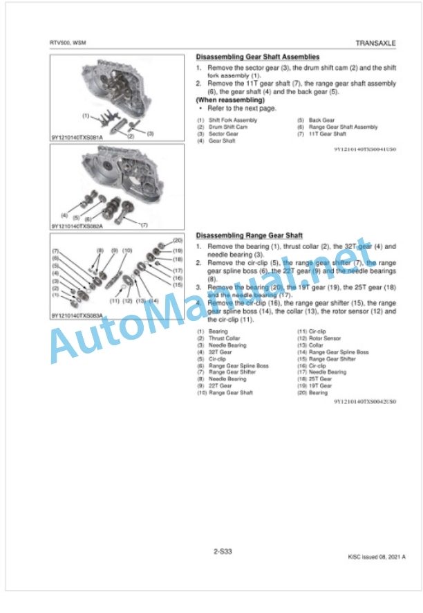 Kubota RTV500 Utility Vehicle Workshop Manual PDF 4 Kubota RTV500 Utility Vehicle Workshop Manual PDF-4