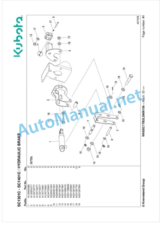 Kubota SC1301C, SC1401C Parts Manual PDF 2 Kubota SC1301C, SC1401C Parts Manual PDF-2