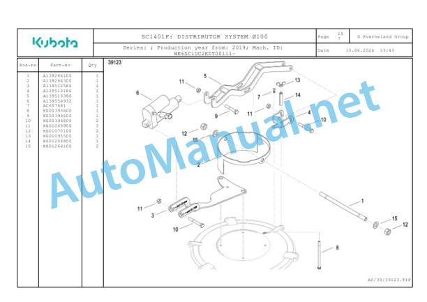 Kubota SC1401F Parts Manual PDF 5 Kubota SC1401F Parts Manual PDF-5