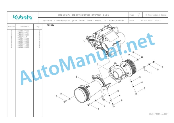 Kubota SC1600F Parts Manual PDF 5 Kubota SC1600F Parts Manual PDF-5