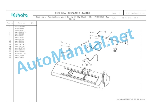 Kubota SE7000L Parts Manual PDF 5 Kubota SE7000L Parts Manual PDF-5