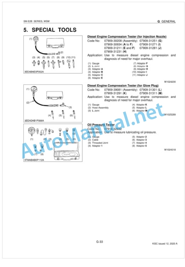 Kubota SM-E2B Series Diesel Engine Workshop Manual PDF 3 Kubota SM-E2B Series Diesel Engine Workshop Manual PDF-3