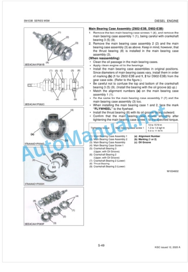 Kubota SM-E3B Series Diesel Engine Workshop Manual PDF 5 Kubota SM-E3B Series Diesel Engine Workshop Manual PDF-5