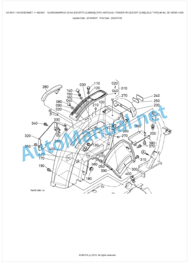 Kubota STa-30, STa-35 Parts Manual PDF BKIDK0541 5 Kubota STa-30, STa-35 Parts Manual PDF BKIDK0541-5