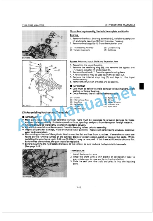 Kubota T1460, T1560 Workshop Manual PDF 4 Kubota T1460, T1560 Workshop Manual PDF-4