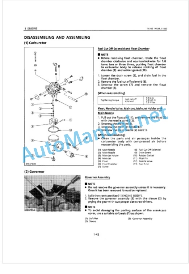 Kubota T1760 Workshop Manual PDF 4 Kubota T1760 Workshop Manual PDF-4