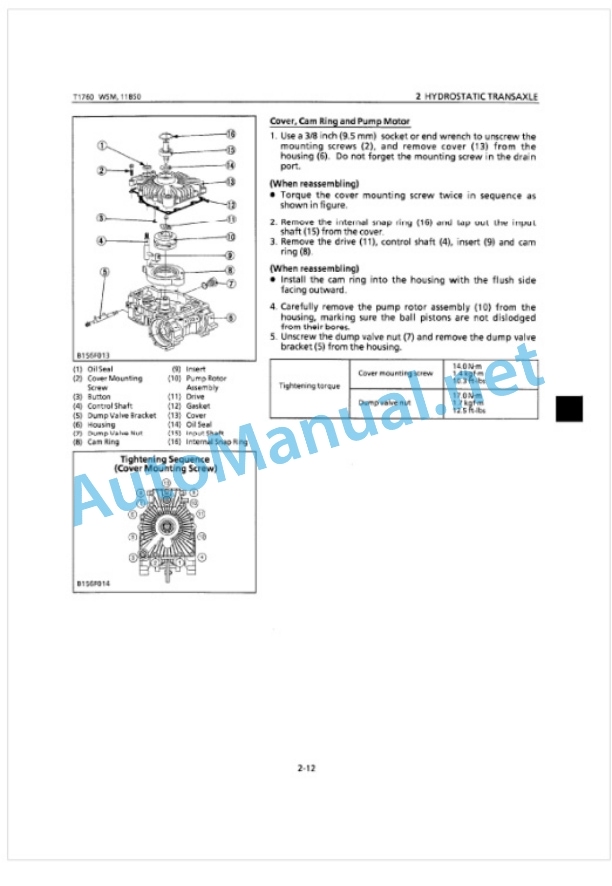 Kubota T1760 Workshop Manual PDF 5 Kubota T1760 Workshop Manual PDF-5