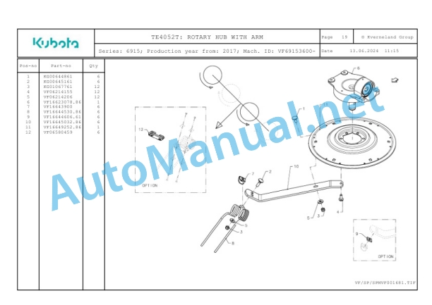 Kubota TE4052T Parts Manual PDF 5 Kubota TE4052T Parts Manual PDF-5