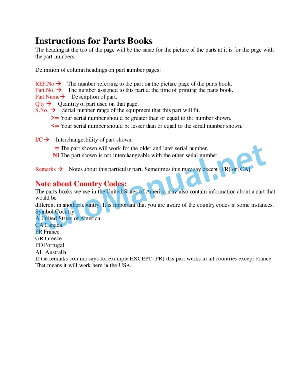Kubota TL500 Loader Parts Manual PDF 1 Kubota TL500 Loader Parts Manual PDF