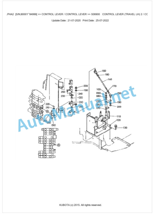 Kubota U35-3ALPHA2 Parts Manual PDF BKIDK0653 4 Kubota U35-3ALPHA2 Parts Manual PDF BKIDK0653-4