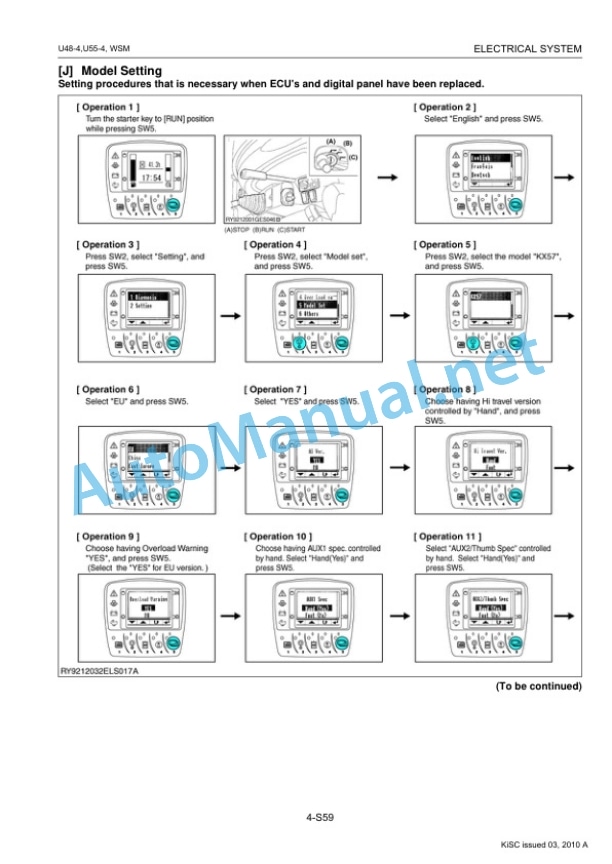 Kubota U48-4, U55-4 Excavator Workshop Manual PDF 5 Kubota U48-4, U55-4 Excavator Workshop Manual PDF-5
