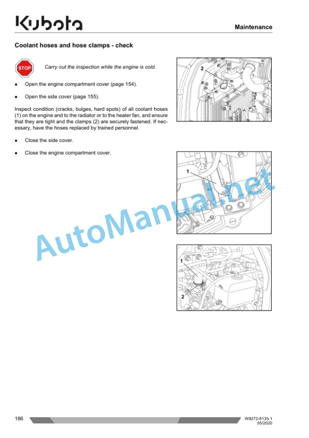 Kubota U50-5 Excavator Operators Manual PDF 5 Kubota U50-5 Excavator Operators Manual PDF - Image 5