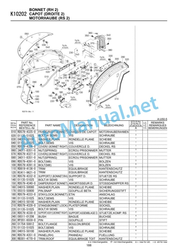 Kubota U50-5 Excavator Parts Manual PDF 5 Kubota U50-5 Excavator Parts Manual PDF - Image 5