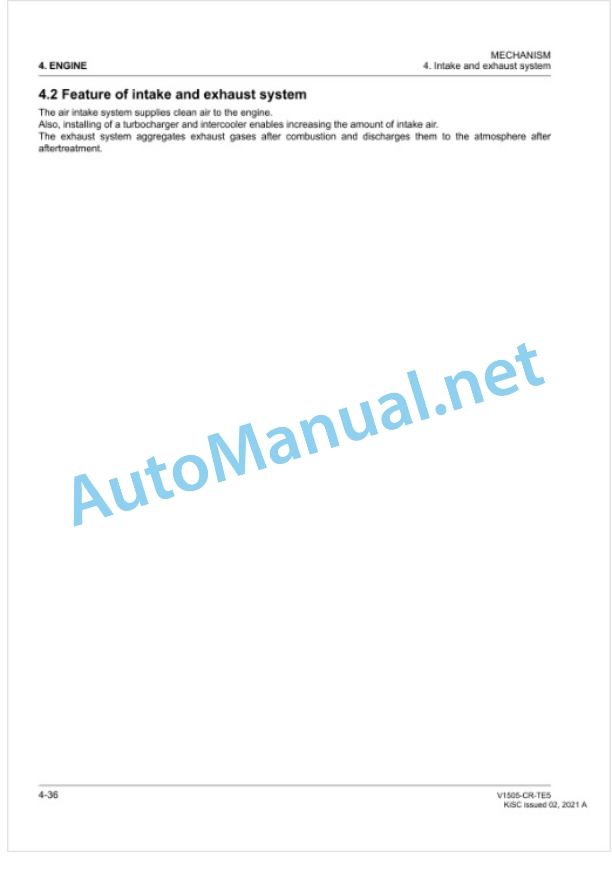 Kubota V1505-CR-TE5 Diesel Engine Workshop Manual PDF 3 Kubota V1505-CR-TE5 Diesel Engine Workshop Manual PDF-3