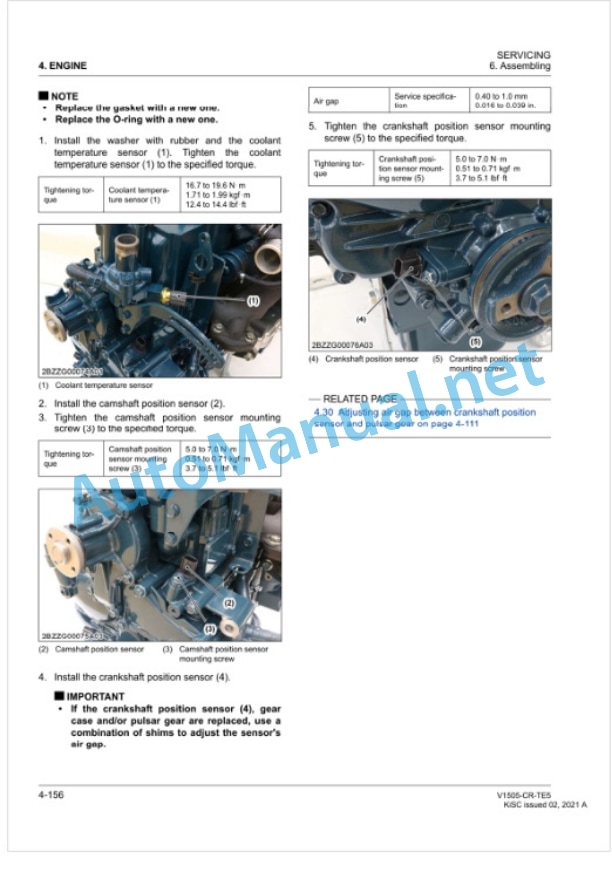 Kubota V1505-CR-TE5 Diesel Engine Workshop Manual PDF 5 Kubota V1505-CR-TE5 Diesel Engine Workshop Manual PDF-5
