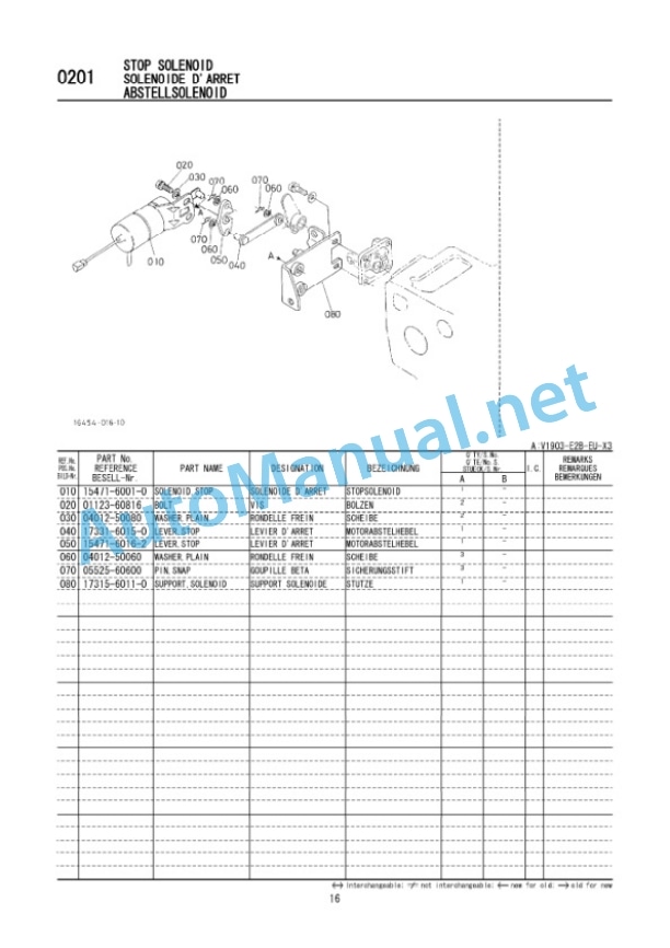 Kubota V1903-E2B-EU-X3 Diesel Engine Parts Manual PDF-4