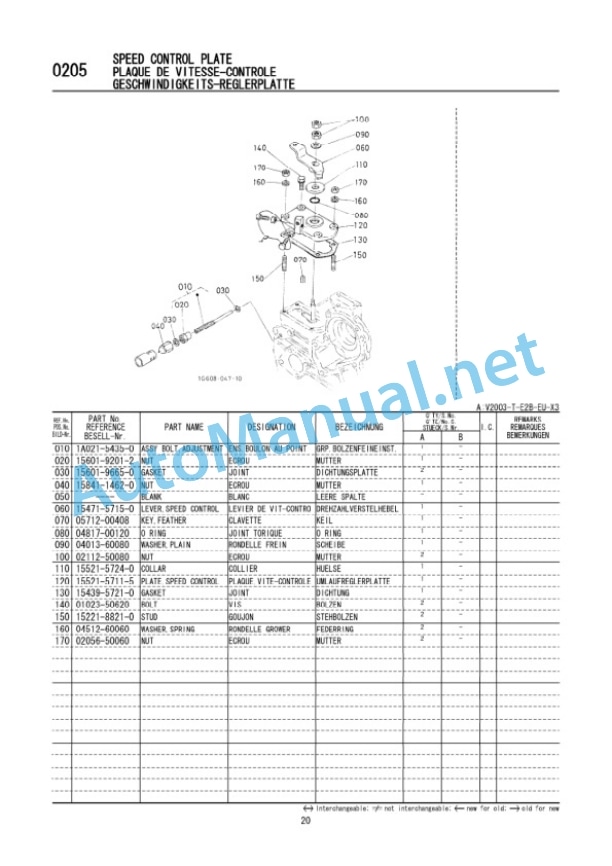 Kubota V2003-T-E2B-EU-X3 Diesel Engine Parts Manual PDF-4