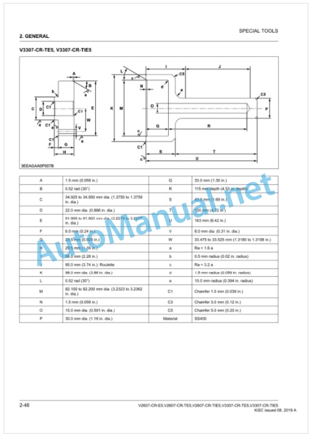 Kubota V2607-CR-E5, V2607-CR-TE5, V2607 Workshop Manual PDF 2 Kubota V2607-CR-E5, V2607-CR-TE5, V2607 Workshop Manual PDF-2