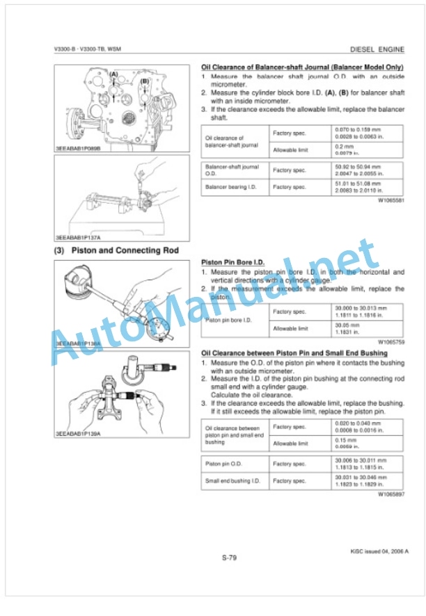 Kubota V3300-B, V3300-TB Diesel Engine Workshop Manual PDF 5 Kubota V3300-B, V3300-TB Diesel Engine Workshop Manual PDF-5