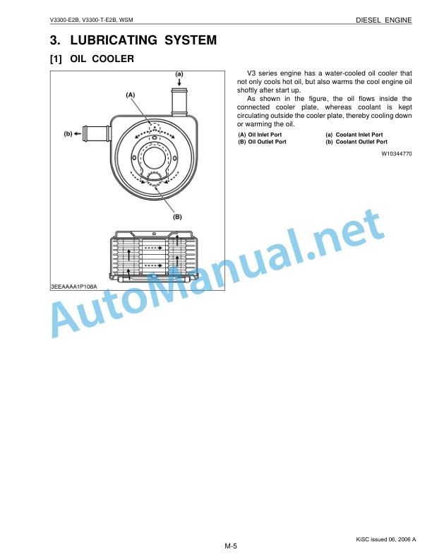 Kubota V3300-E2B, V3300-T-E2B Diesel Engine Workshop Manual PDF 3 Kubota V3300-E2B, V3300-T-E2B Diesel Engine Workshop Manual PDF-3
