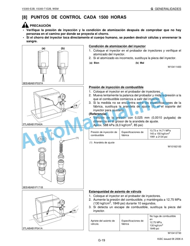 Kubota V3300-E2B, V3300-T-E2B Diesel Engine Workshop Manual PDF FR 2 Kubota V3300-E2B, V3300-T-E2B Diesel Engine Workshop Manual PDF FR-2