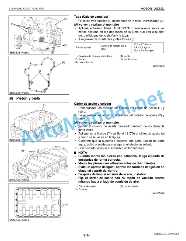 Kubota V3300-E2B, V3300-T-E2B Diesel Engine Workshop Manual PDF FR 5 Kubota V3300-E2B, V3300-T-E2B Diesel Engine Workshop Manual PDF FR-5
