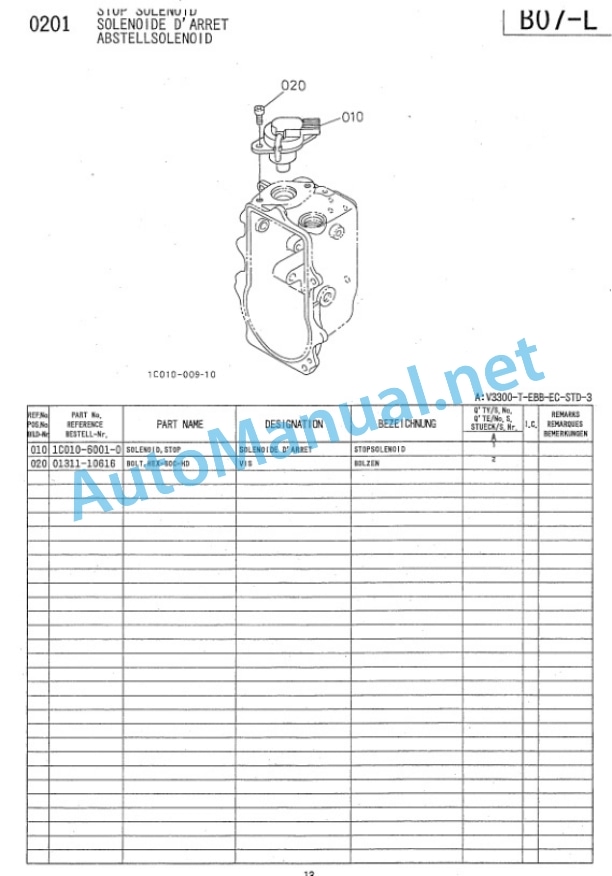 Kubota V3300-T-EBB-EC-STD3 Diesel Engine Parts Manual PDF 3 Kubota V3300-T-EBB-EC-STD3 Diesel Engine Parts Manual PDF-3
