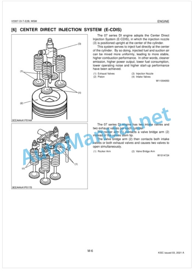 Kubota V3307-DI-T-E2B Diesel Engine Workshop Manual PDF 3 Kubota V3307-DI-T-E2B Diesel Engine Workshop Manual PDF-3