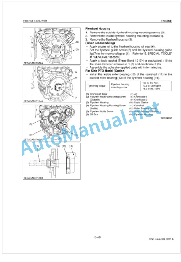 Kubota V3307-DI-T-E2B Diesel Engine Workshop Manual PDF 5 Kubota V3307-DI-T-E2B Diesel Engine Workshop Manual PDF-5
