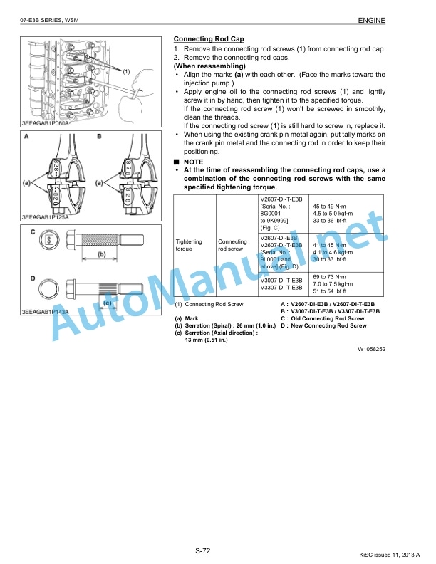 Kubota V3307 Diesel Engine Repair Manual 5 Kubota V3307 Diesel Engine Repair Manual-5