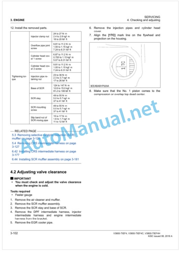 Kubota V3800-TIEF4, V3800-TIEF4C, V3800-TIEF4H Diesel Engine Workshop Manual PDF-4