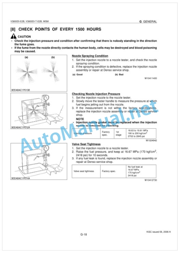 Kubota V3800DI-E2B, V3800DI-T-E2B Diesel Engine Workshop Manual PDF 2 Kubota V3800DI-E2B, V3800DI-T-E2B Diesel Engine Workshop Manual PDF-2