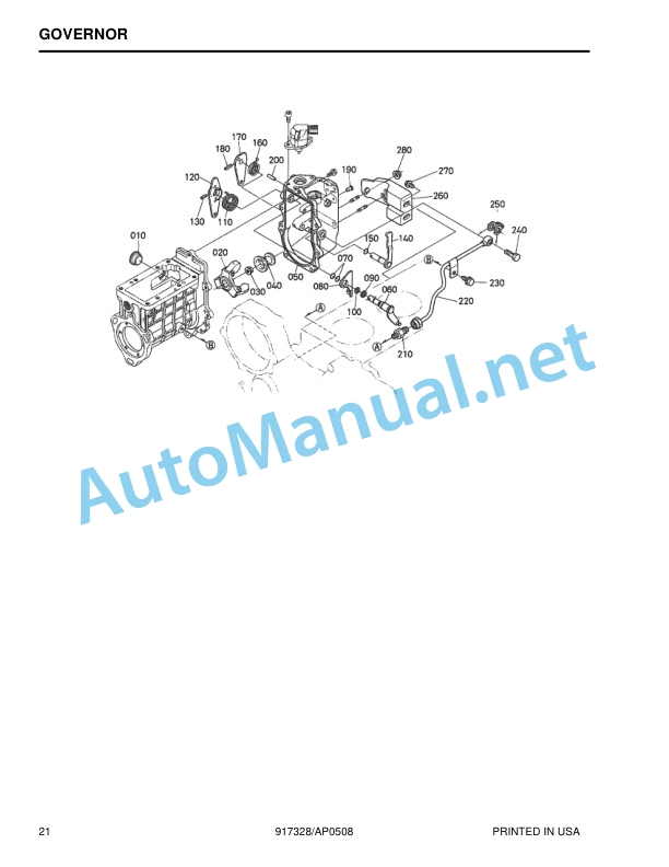 Kubota V3800DI-T Diesel Engine, Gehl CTL85, Mustang MTL325 Track Loader Parts Manual PDF-3