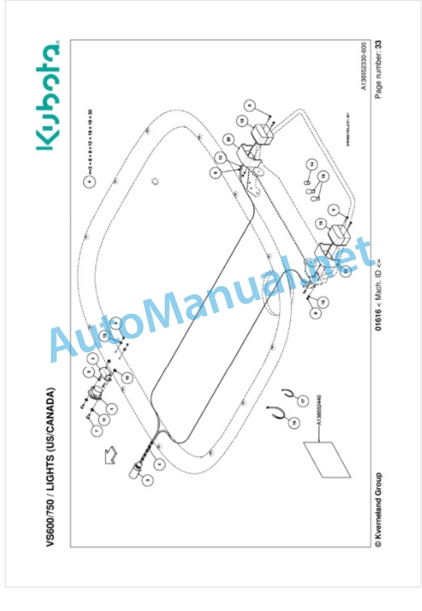 Kubota VS600, VS750 Parts Manual PDF 4 Kubota VS600, VS750 Parts Manual PDF-4