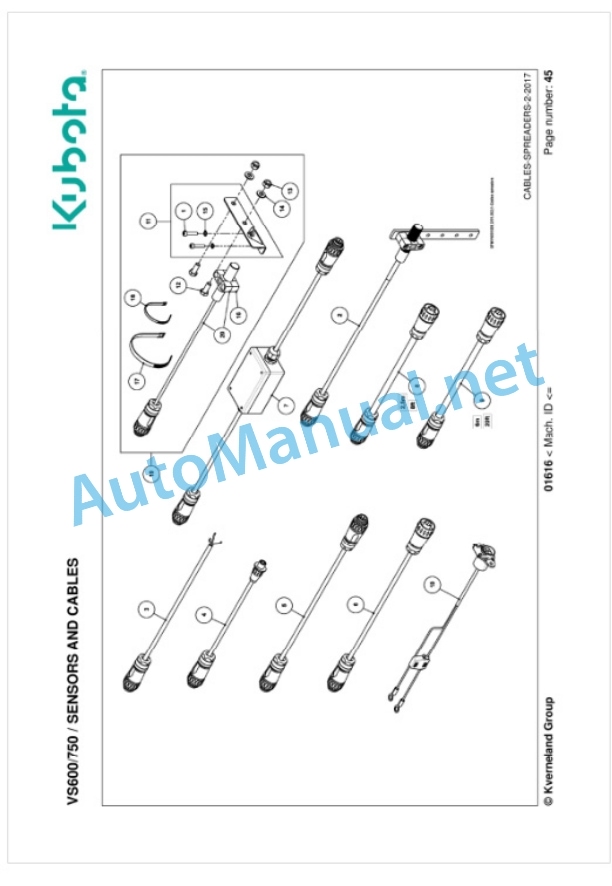 Kubota VS600, VS750 Parts Manual PDF 5 Kubota VS600, VS750 Parts Manual PDF-5