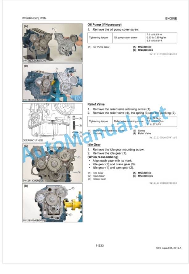 Kubota WG3800-E3, WG3800-E3C Gasoline, LPG, Natural Gas Engine Workshop Manual PDF 5 Kubota WG3800-E3, WG3800-E3C Gasoline, LPG, Natural Gas Engine Workshop Manual PDF-5