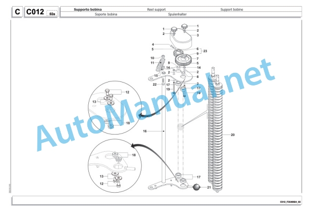 Kubota WR1600 J Bale Wrapper Parts Manual PDF 3 Kubota WR1600 J Bale Wrapper Parts Manual PDF-3