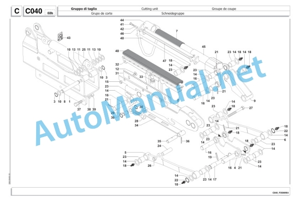 Kubota WR1850 C Bale Wrapper Parts Manual PDF 3 Kubota WR1850 C Bale Wrapper Parts Manual PDF-3