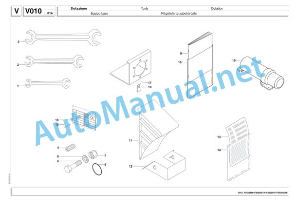 Kubota WR1850 C Bale Wrapper Parts Manual PDF 5 Kubota WR1850 C Bale Wrapper Parts Manual PDF-5