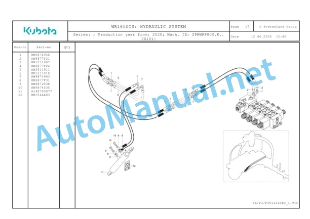 Kubota WR1850CS Parts Manual PDF 4 Kubota WR1850CS Parts Manual PDF-4