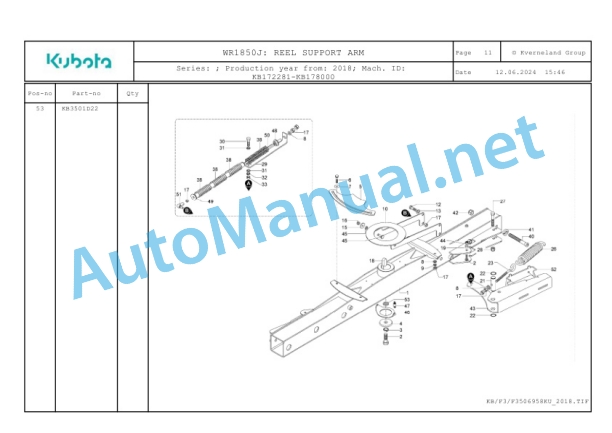 Kubota WR1850J Parts Manual PDF 3 Kubota WR1850J Parts Manual PDF-3