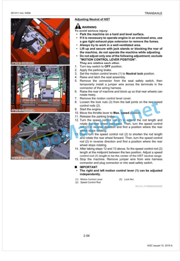 Kubota ZD1011-AU Workshop Manual PDF 4 Kubota ZD1011-AU Workshop Manual PDF-4