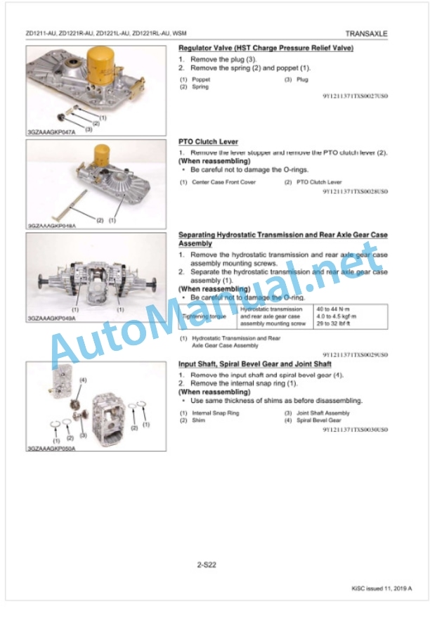 Kubota ZD1211-AU, ZD1221R-AU, ZD1221L-AU, ZD1211RL-AU Workshop Manual PDF 4 Kubota ZD1211-AU, ZD1221R-AU, ZD1221L-AU, ZD1211RL-AU Workshop Manual PDF-4