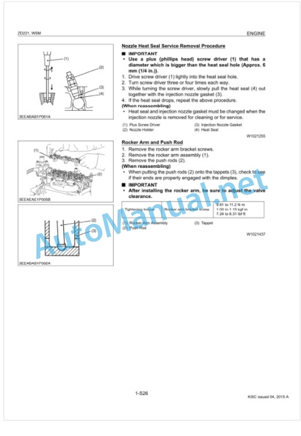 Kubota ZD221 Workshop Manual PDF 3 Kubota ZD221 Workshop Manual PDF-3
