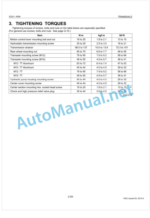 Kubota ZD221 Workshop Manual PDF 4 Kubota ZD221 Workshop Manual PDF-4
