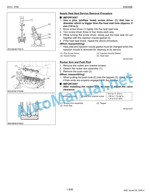 Kubota ZD221 Zero Turn Mower Workshop Manual PDF EN 3 Kubota ZD221 Zero Turn Mower Workshop Manual PDF EN-3